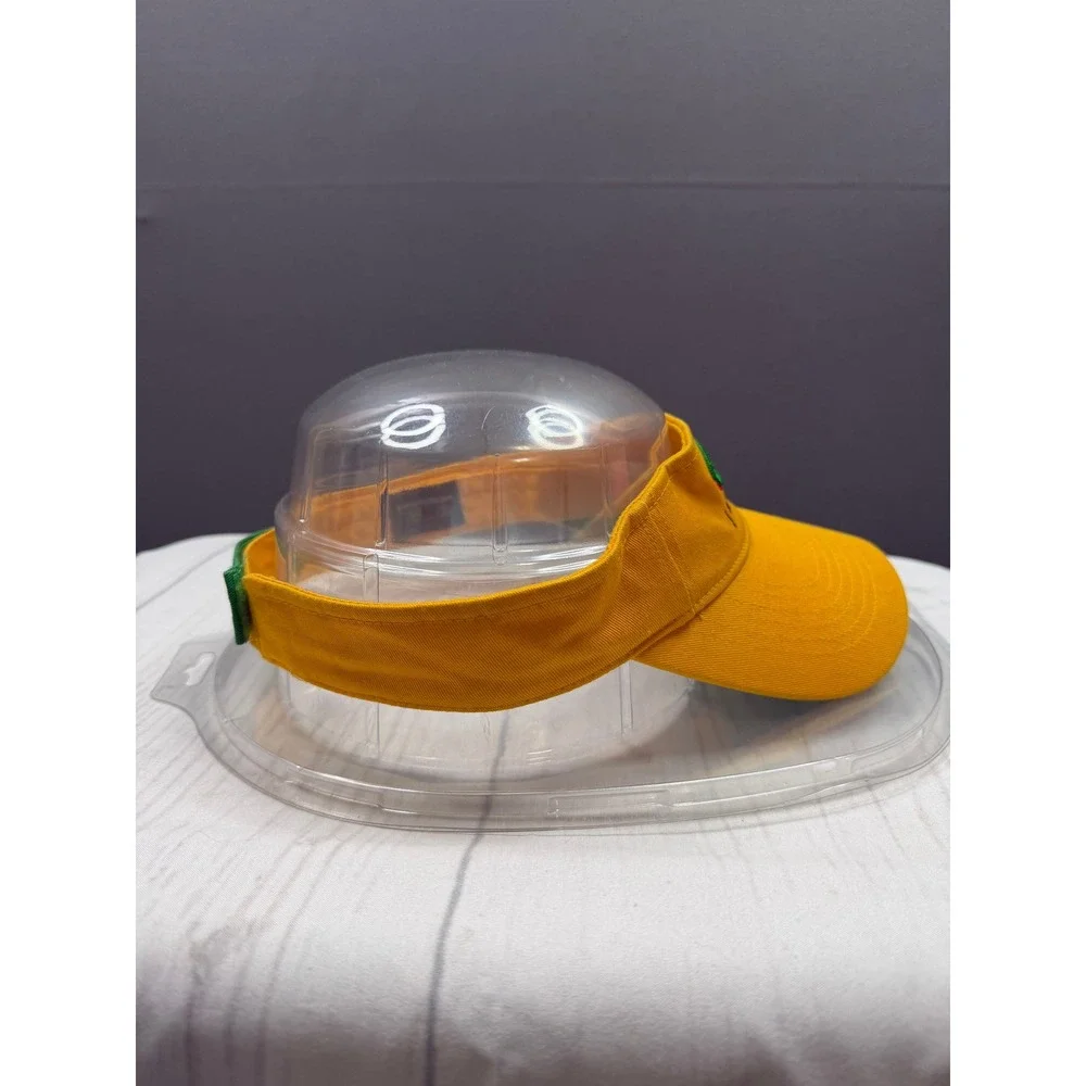 TBL Headwear‎ Jamaica Sun Visor Unisex Yellow Green Embroidered Adjustable OSFM